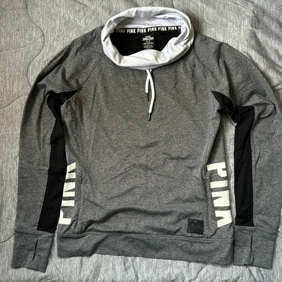 Pink Ultimate cowl neck top work out top - Picture 1 of 10